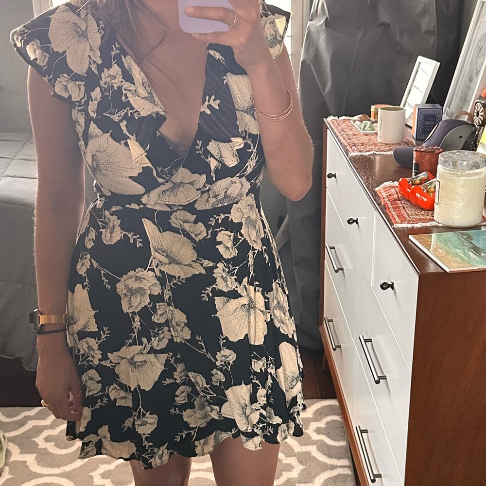 Free people wrap dress